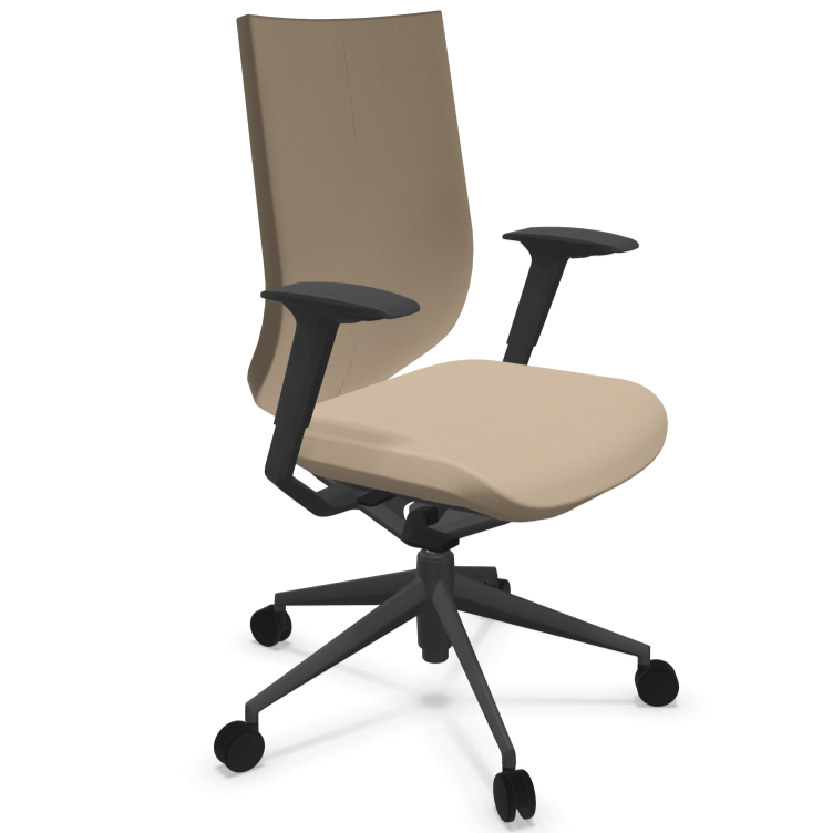 20 with arms poly black