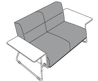 two seater sofa