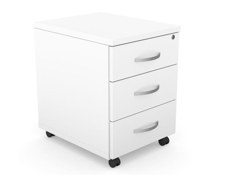 Kito 3 Drawer Mobile Pedestral