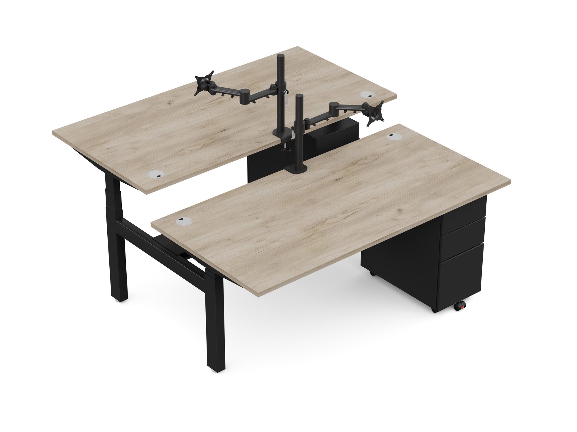 Leap Twin Electric Sit Stand Desk